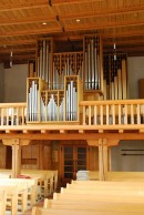 Vue de l'orgue Wälti (1975) d'Oberdiessbach. Cliché personnel (fin août 2010)