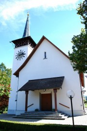 Vue de l'église de Wyssachen. Cliché personnel (sept. 2010)