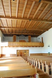 Vue intérieure en direction de l'orgue Metzler. Cliché personnel