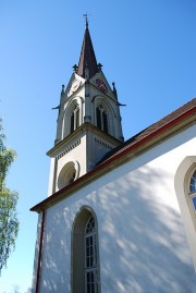 Vue extérieure de cette église de Lützelflüh. Cliché personnel