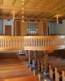 Vue de l'orgue Kuhn de l'église de Hasle b. Burgdorf. Cliché personnel (sept. 2010)
