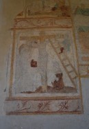 La Crucifixion: peinture murale du 15ème s. Cliché personnel
