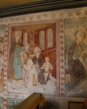 Autre détail d'une peinture murale du 15ème s. Cliché personnel