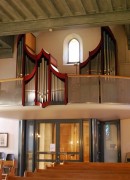 Vue de l'orgue Füglister de Commugny. Cliché personnel (fin nov. 2010)