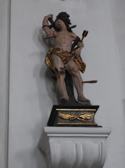 Saint-Sébastien, statue. Cliché personnel
