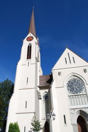 L'église paroissiale d'Escholzmatt. Cliché personnel (début oct. 2010)