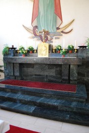 Le maître-autel (en marbre: serpentine). Cliché personnel