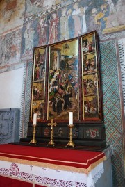 Le Katharinen-Altar datant de vers 1500. Cliché personnel