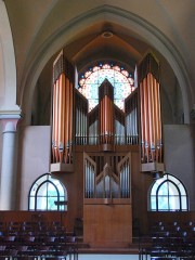 Autre vue du grand orgue. Cliché personnel