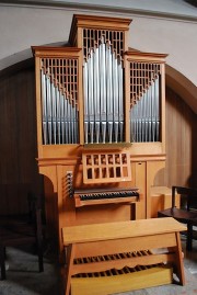L'orgue de choeur Mathis. Cliché personnel