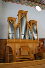 Vue de l'orgue Felsberg. Cliché personnel