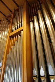 Tuyaux de l'orgue. Cliché personnel