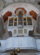 Vue de l'orgue Maier vers le choeur, Münster de Lindau. Cliché personnel
