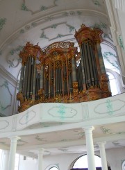 Autre vue du grand orgue. Cliché personnel