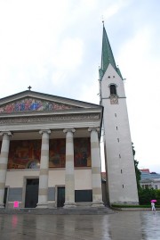 Eglise St-Martin de Dornbirn, sur la Place du Marché. Cliché personnel (mai 2011)