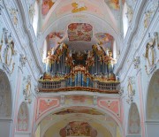 Une belle vue du grand orgue Gabler. Cliché personnel