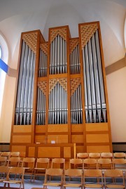 Vue de l'orgue dans le choeur. Cliché personnel