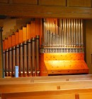 L'orgue Maag de l'église de Sils-Baselgia. Cliché personnel (juillet 2011)
