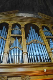 Autre vue de la Montre de l'orgue. Cliché personnel