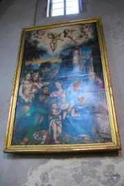 La Sainte Famille par Camillo Saturno, 1561. Cliché personnel