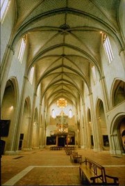 Nef de l'église-musée des Augustins à Toulouse. Crédit: www.uquebec.ca/musique/orgues/