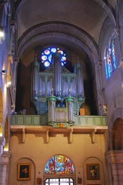 Vue de l'orgue de Yves Cabourdin. Cliché personnel