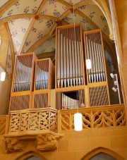 Une belle vue de ce nouvel orgue Metzler. Cliché personnel