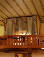 Vue générale du nouvel orgue. Cliché personnel