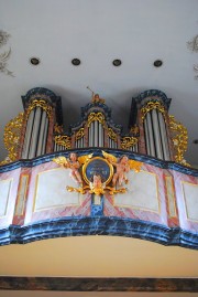 Autre vue de l'orgue en contre-plongée. Cliché personnel