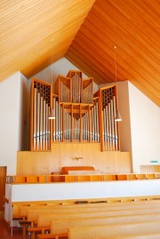 Vue de l'orgue Kuhn (1963). Cliché personnel