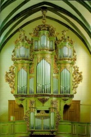 Grand Orgue de Ribeauvillé en Alsace. Crédit: www.uquebec.ca/musique/orgues/