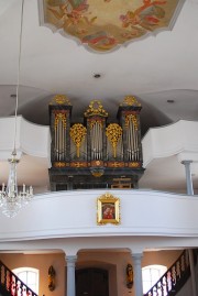 Vue de l'orgue Pürro depuis l'entrée du choeur. Cliché personnel