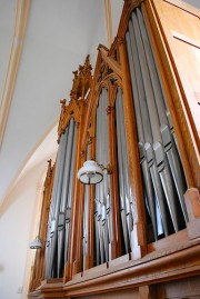 Vue de l'orgue en tribune: le grand buffet. Cliché personnel