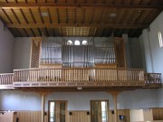 L'orgue Kuhn (1948) de l'église de Wabern. Cliché personnel