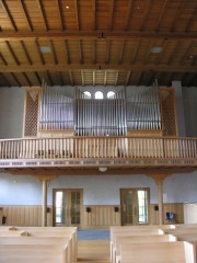 Autre vue de l'orgue Kuhn de Wabern. Cliché personnel