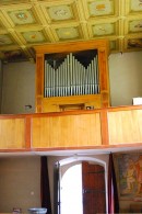 Orgue Mascioni (1883) de l'église du village tessinois de Broglio. Cliché personnel (juin 2012)