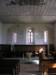 Intérieur de l'église. Frauenkappelen. Cliché personnel