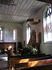Autre vue intérieure de l'église à Frauenkappelen. Cliché personnel