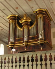 L'orgue de Frauenkappelen. Cliché personnel