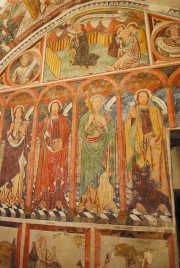 Peintures murales: ancien choeur (vers 1500). Cliché personnel
