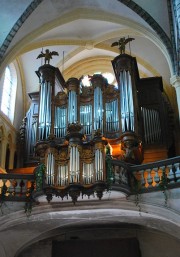 Autre vue du grand orgue Merklin. Cliché personnel