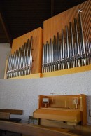 Vue de l'orgue actuel. Cliché personnel (automne 2012)