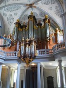 Une autre vue de l'orgue Kuhn. Cliché personnel (juillet 2013)