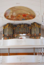 Vue du grand orgue Kiene-Mathis. Cliché personnel