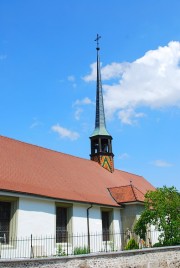 Une vue de l'église Saint-Jean de Fribourg. Cliché personnel