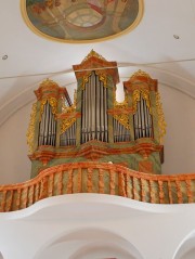 Vue de l'orgue Mathis de cette chapelle. Cliché personnel