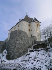 Autre vue du château de Valangin. Cliché personnel