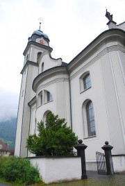 L'église de Näfels. Cliché personnel (07. 2014)