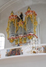 Vue de l'orgue Mathis. Cliché personnel