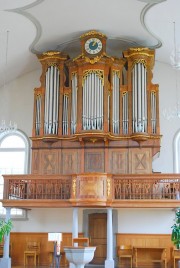Autre vue de l'orgue de l'église réformée. Cliché personnel